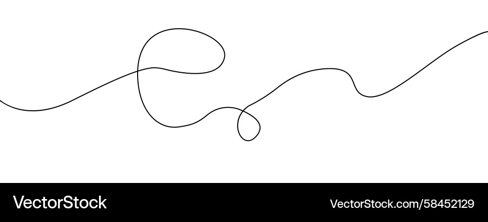 Wavy Line Abstract Pattern Vector Image