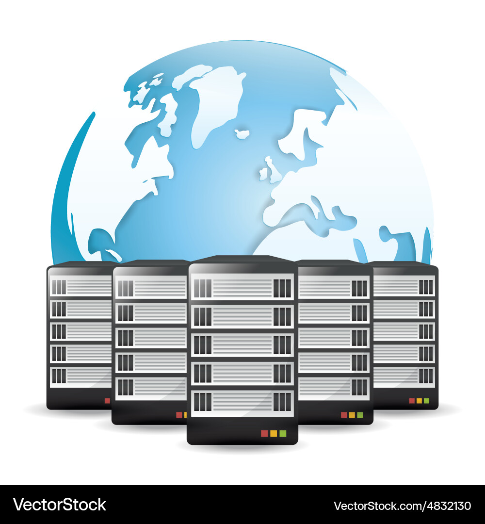 Database design vector image