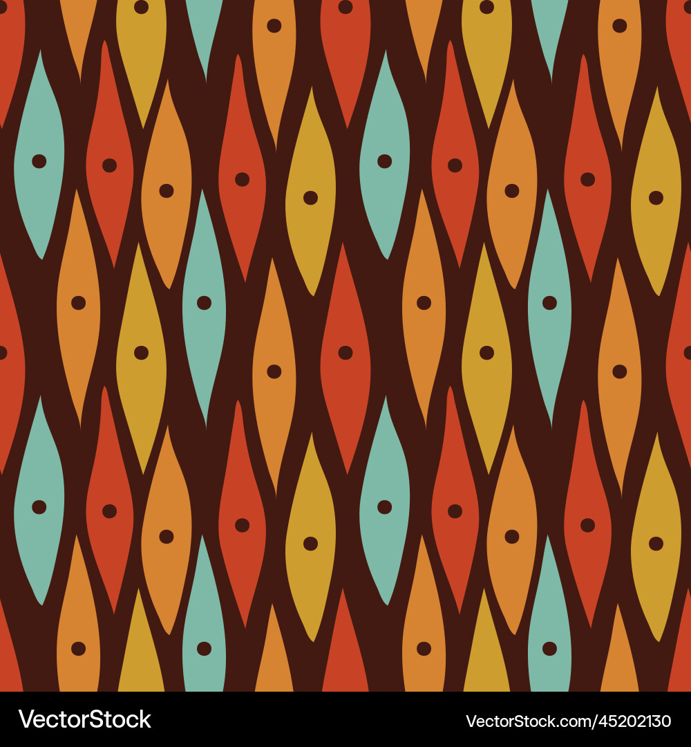 Groovy seamless pattern abstract Groovy seamless pattern abstract vector image