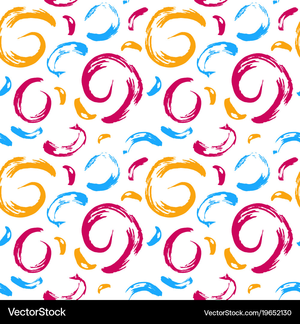 Seamless pattern abstract background vector image