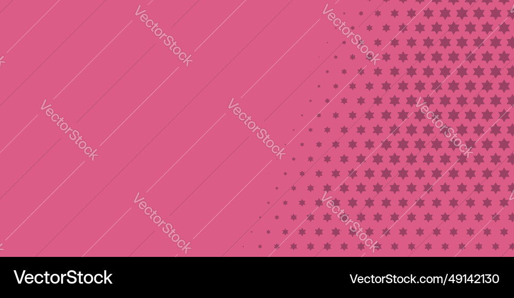 Stars shape two color abstract background Vector Image
