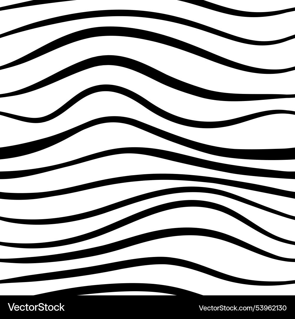 Wavy lines pattern Wavy lines pattern vector image