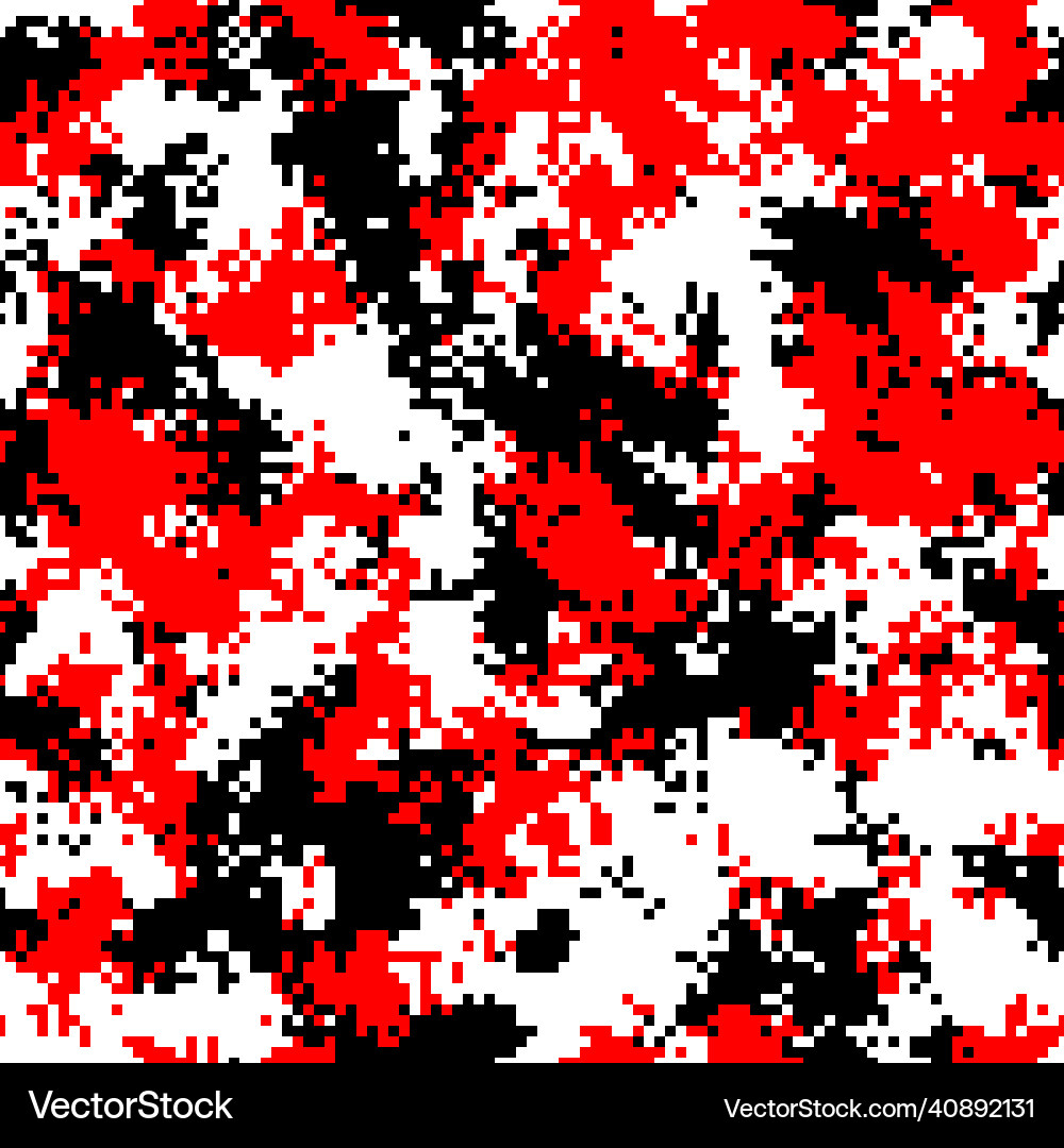 Abstract pixel texture with squares for banner vector image