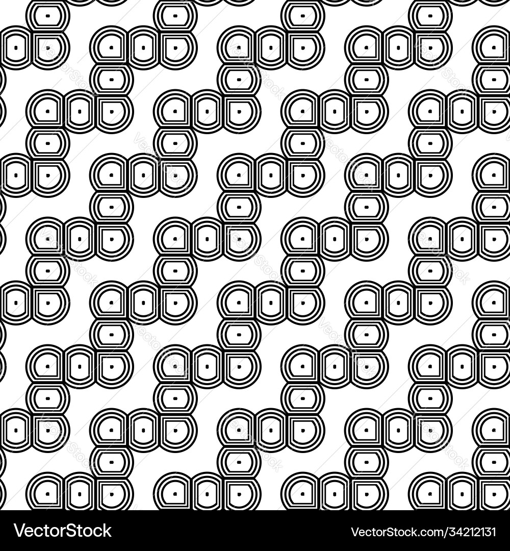 Design seamless monochrome grating zigzag pattern Vector Image