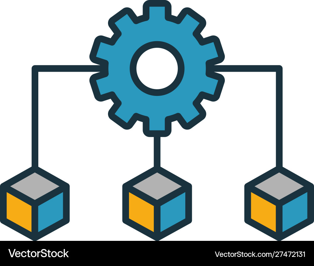 Infrastructure icon set four elements in different Infrastructure icon set four elements in different vector image