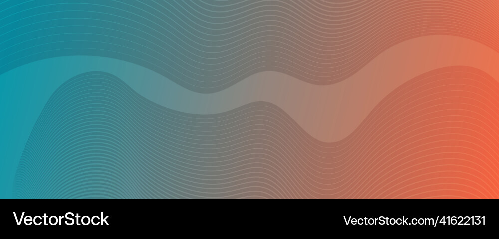 Modern colorful gradient background with wave Modern colorful gradient background with wave Vector Image