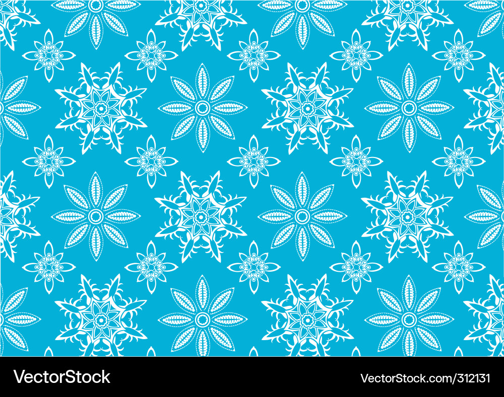 Schneeflocke Muster Vektorbild