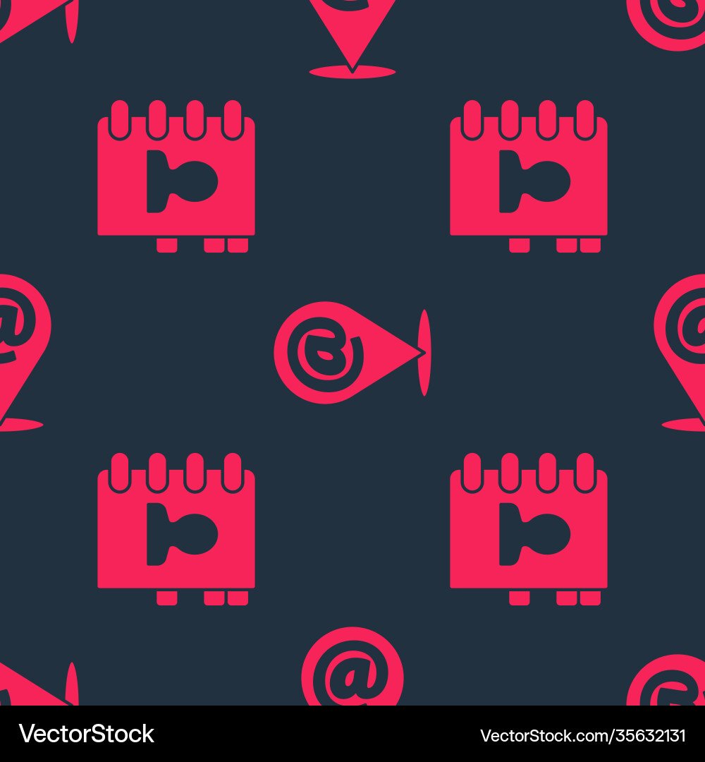 Set address book and location mail e-mail Set address book and location mail e-mail vector image