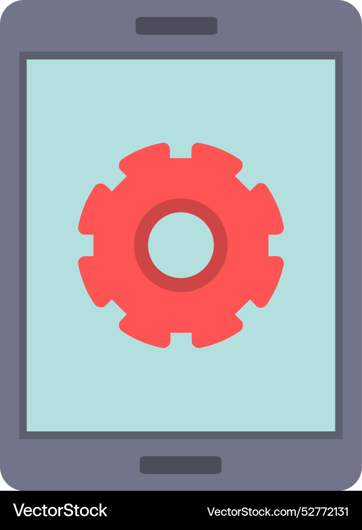 Setting icon design vector image