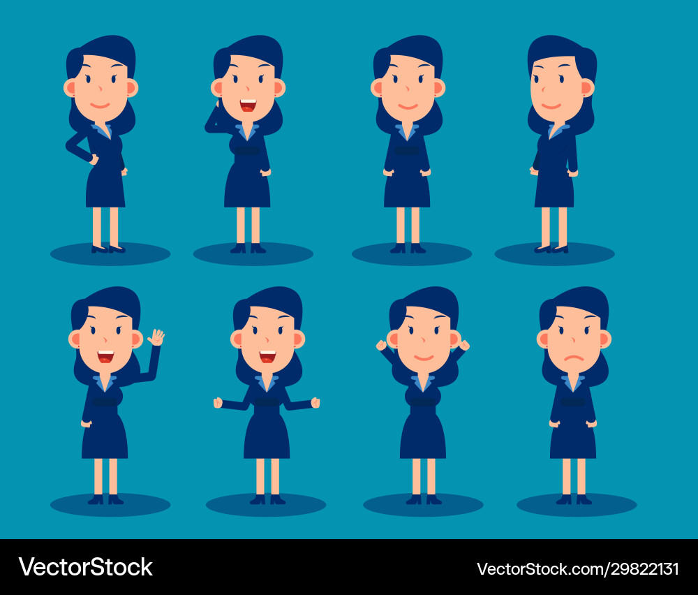 Simple businessman character for use in design Vector Image