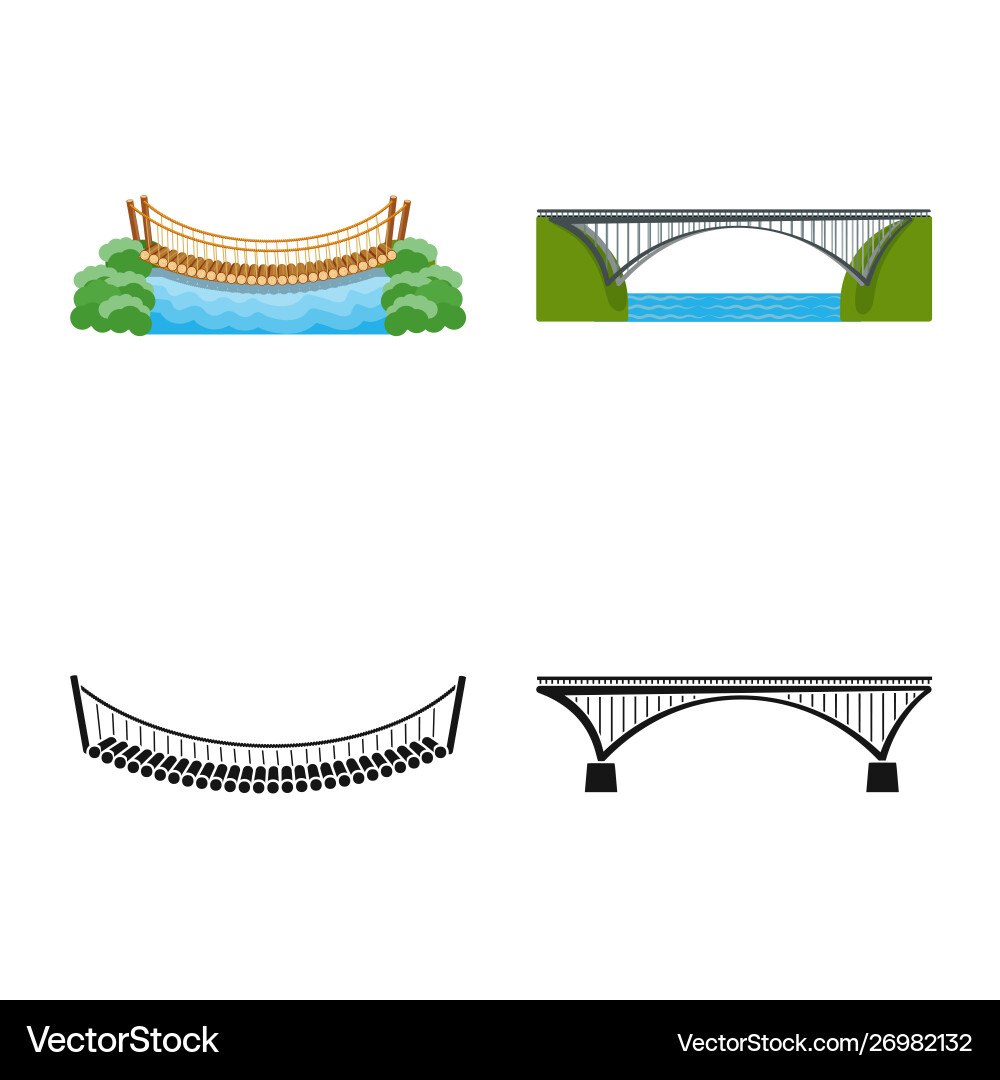 Design connection and symbol set Vector Image