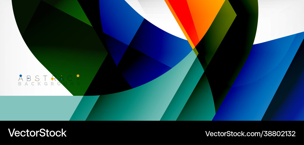 Minimal abstract background - color overlapping Minimal abstract background - color overlapping Vector Image