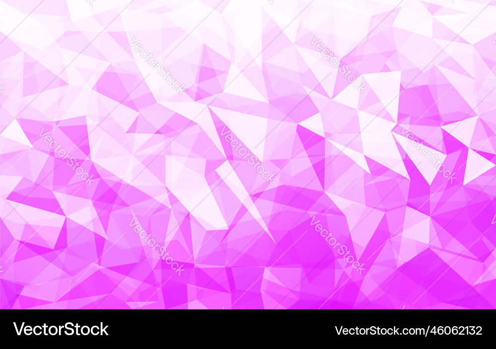 Polygon and gradient background material vector image