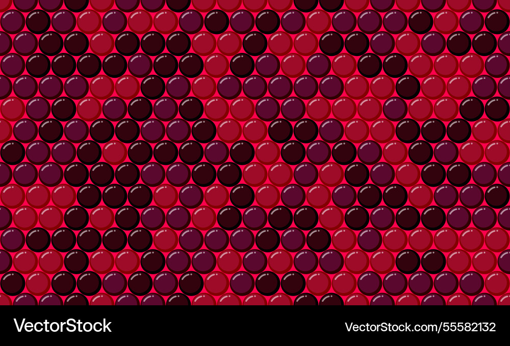Seamless spotted pattern with abstract round vector image