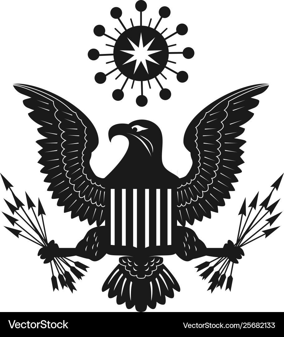 Eagle bird concept logo Royalty Free Vector Image