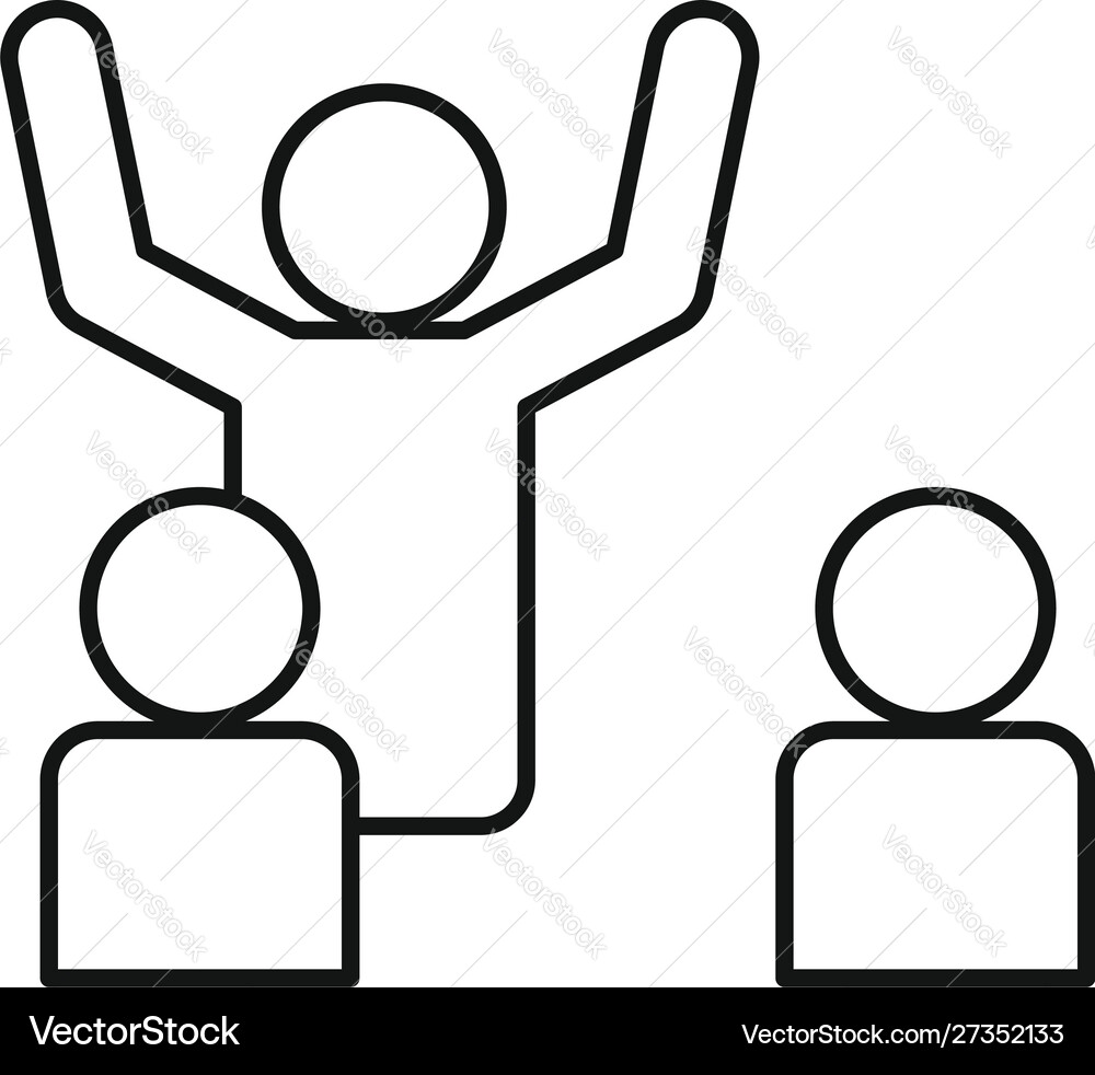 Lecture classroom icon outline style Lecture classroom icon outline style Vector Image