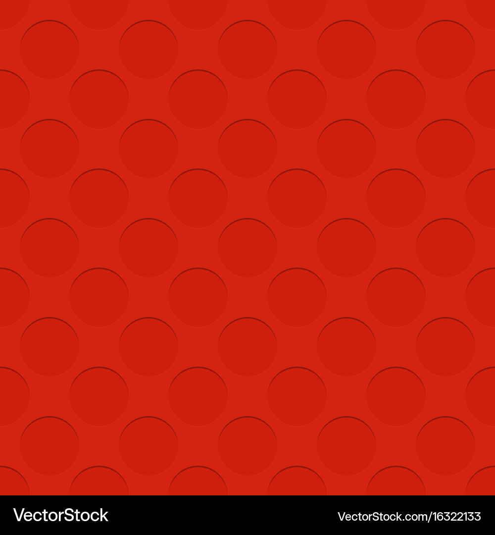Seamless perforated circle pattern texture vector image