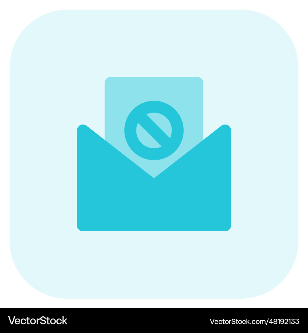 Spam message used for multiple cyber attacks vector image