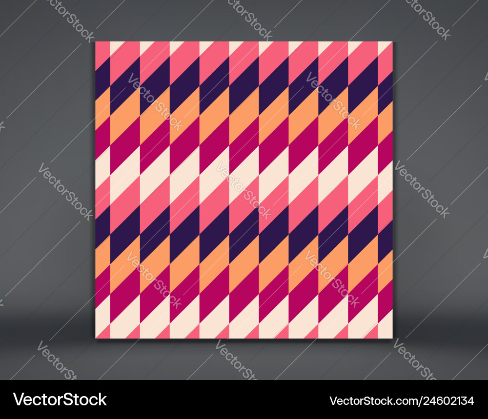 Abstract mosaic pattern geometric background Abstract mosaic pattern geometric background vector image