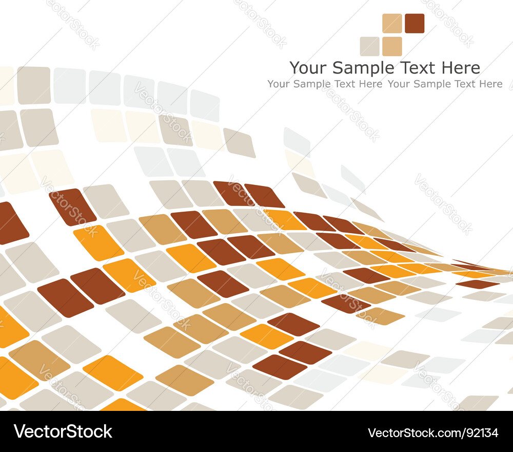 Checked background vector image