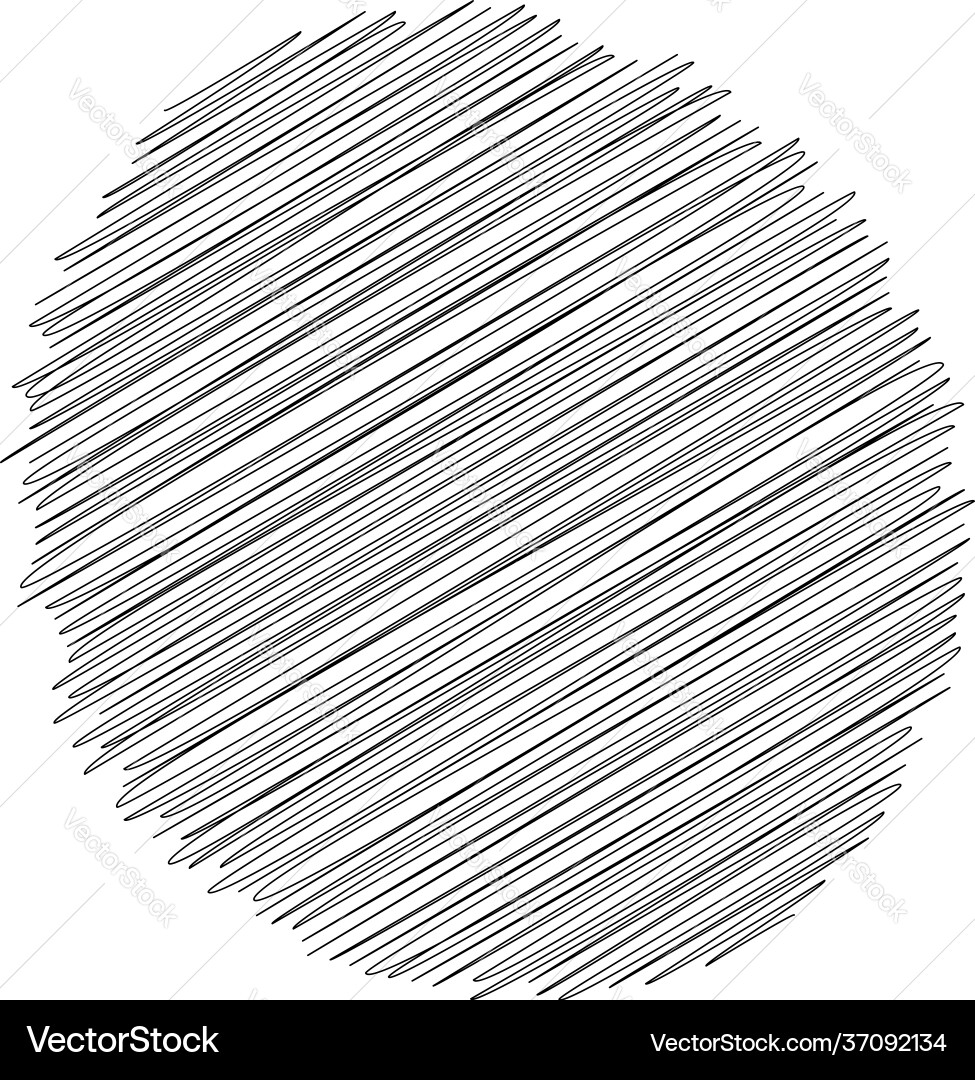Circle with scribble sketch doodle effect pattern Circle with scribble sketch doodle effect pattern vector image