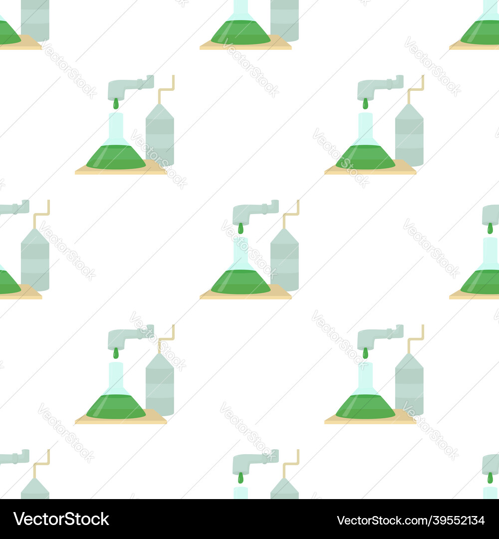Factory lab pattern seamless vector image