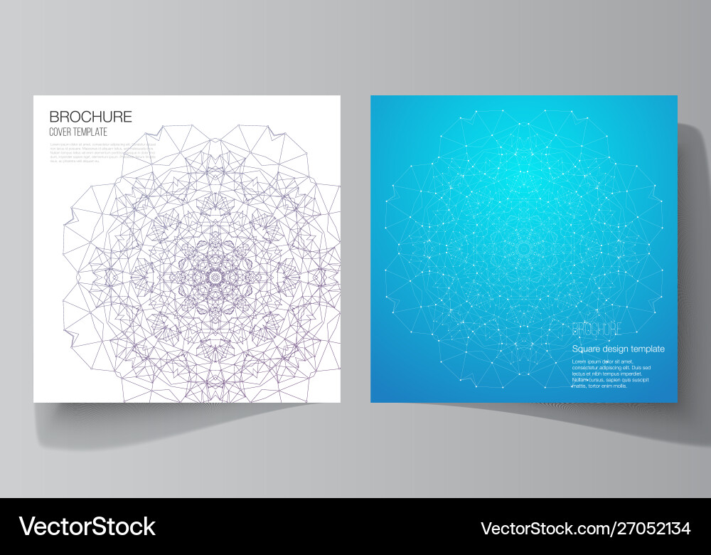 Minimal layout two square Minimal layout two square Vector Image