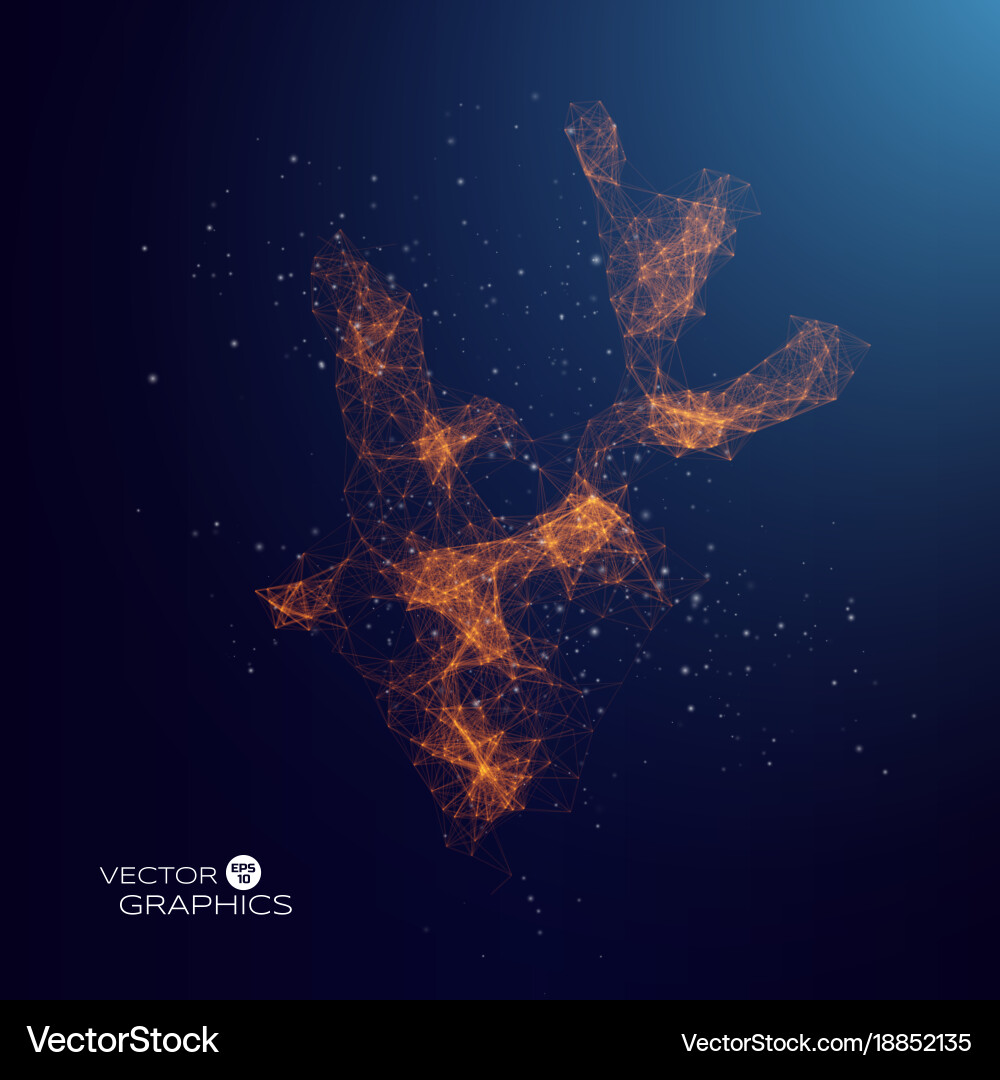 Abstract object vector image