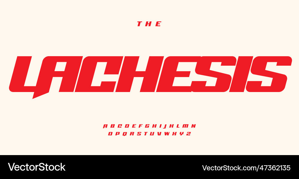 Speed sport font bold italic style alphabet Speed sport font bold italic style alphabet vector image