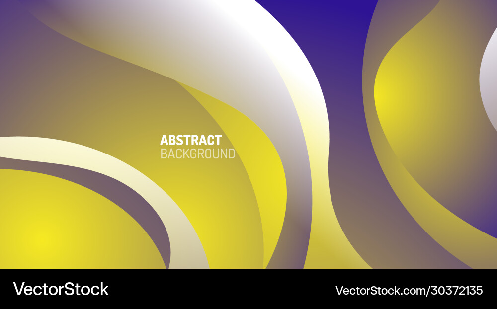 Wave pattern fluid gradients abstract lines Vector Image