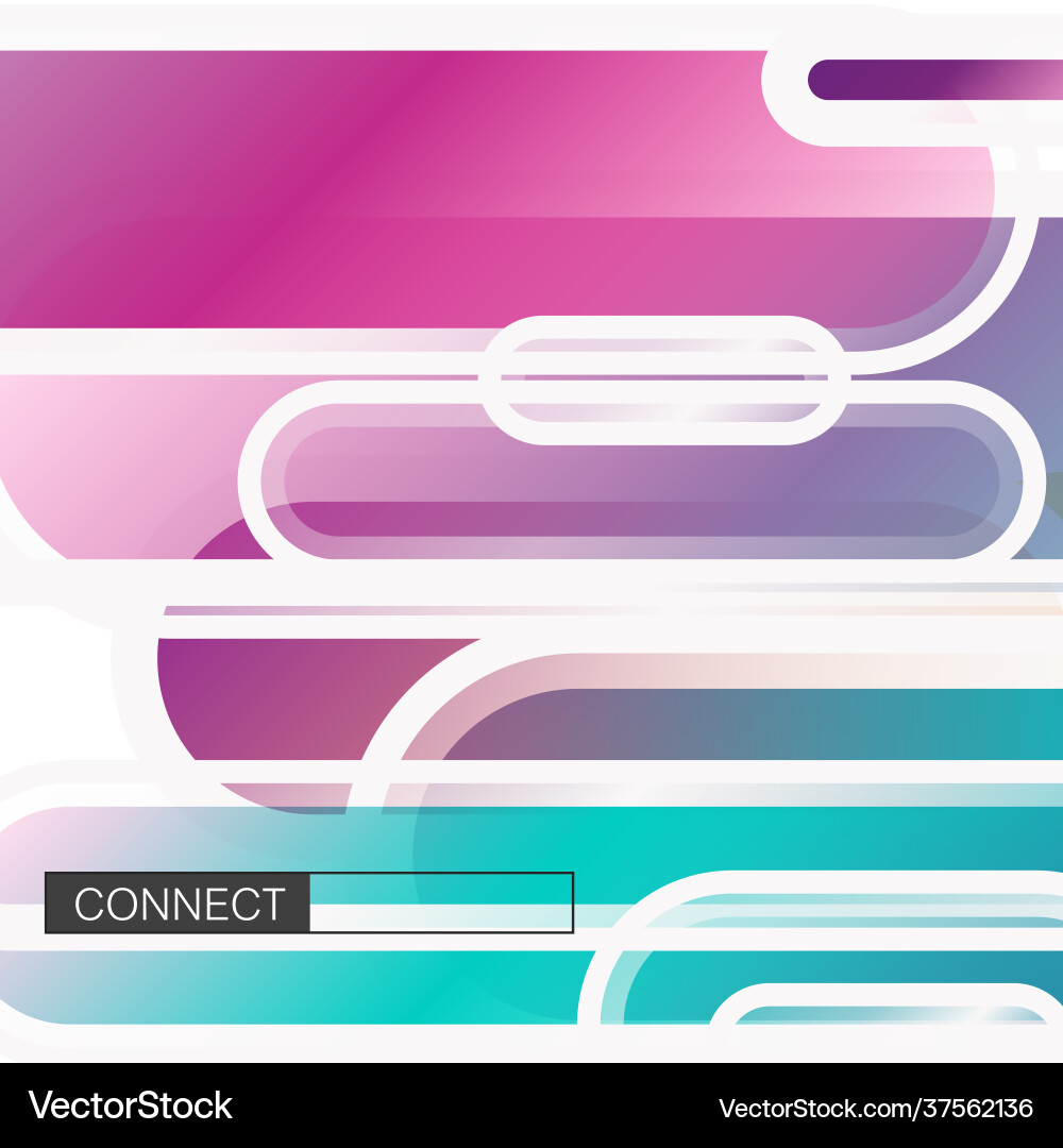 Flat dynamic shapes in minimalistic style Flat dynamic shapes in minimalistic style vector image
