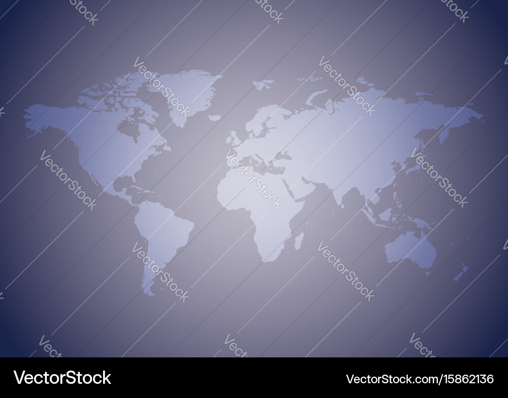 Global Map Background - Violet Gradient vector image