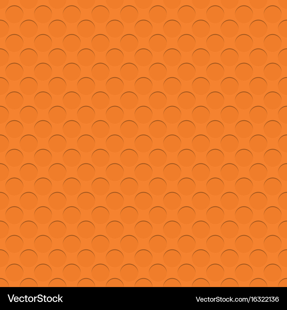 Seamless perforated circle pattern texture Vector Image