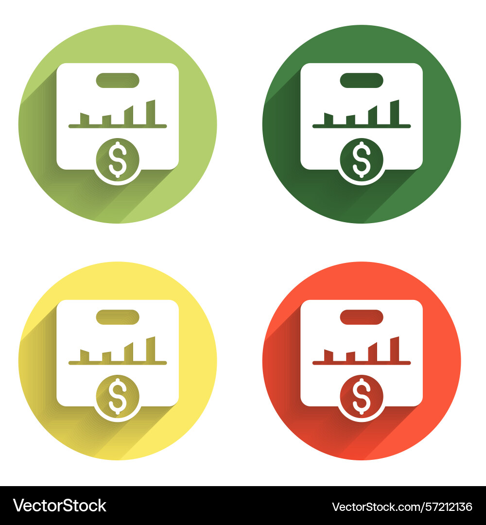 Set kpi - key performance indicator icon isolated Set kpi - key performance indicator icon isolated vector image