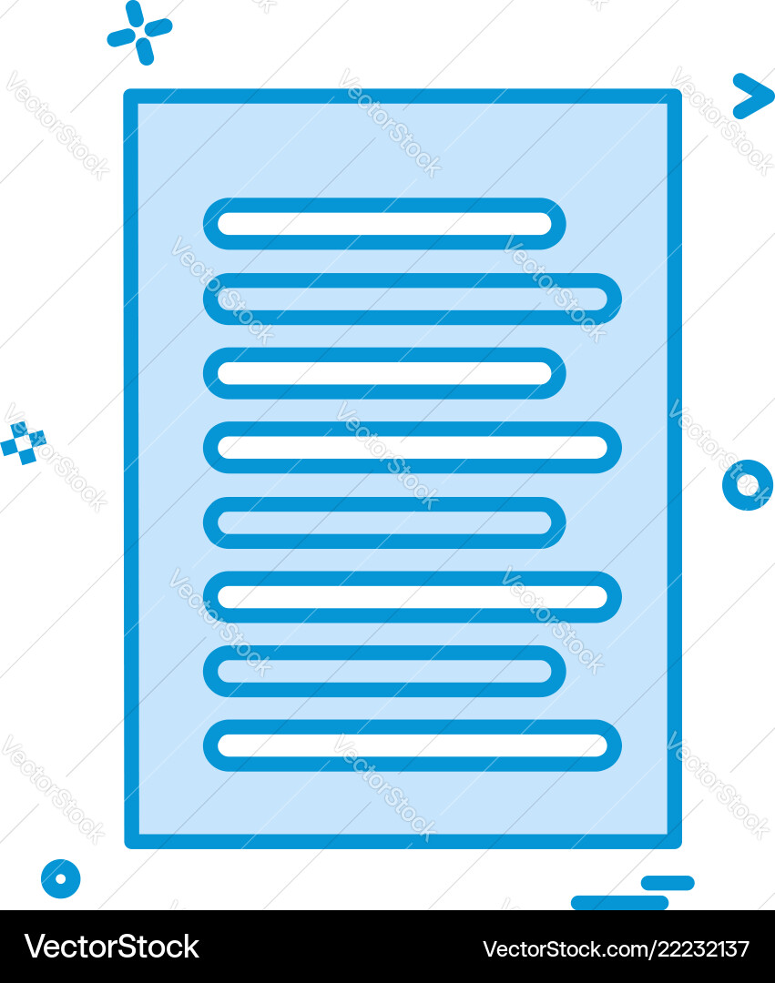 Check list document icon design Check list document icon design vector image
