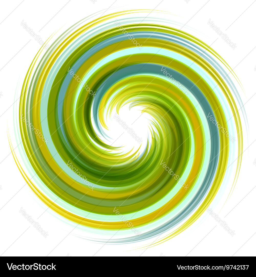 Dynamic flow swirl background vector image