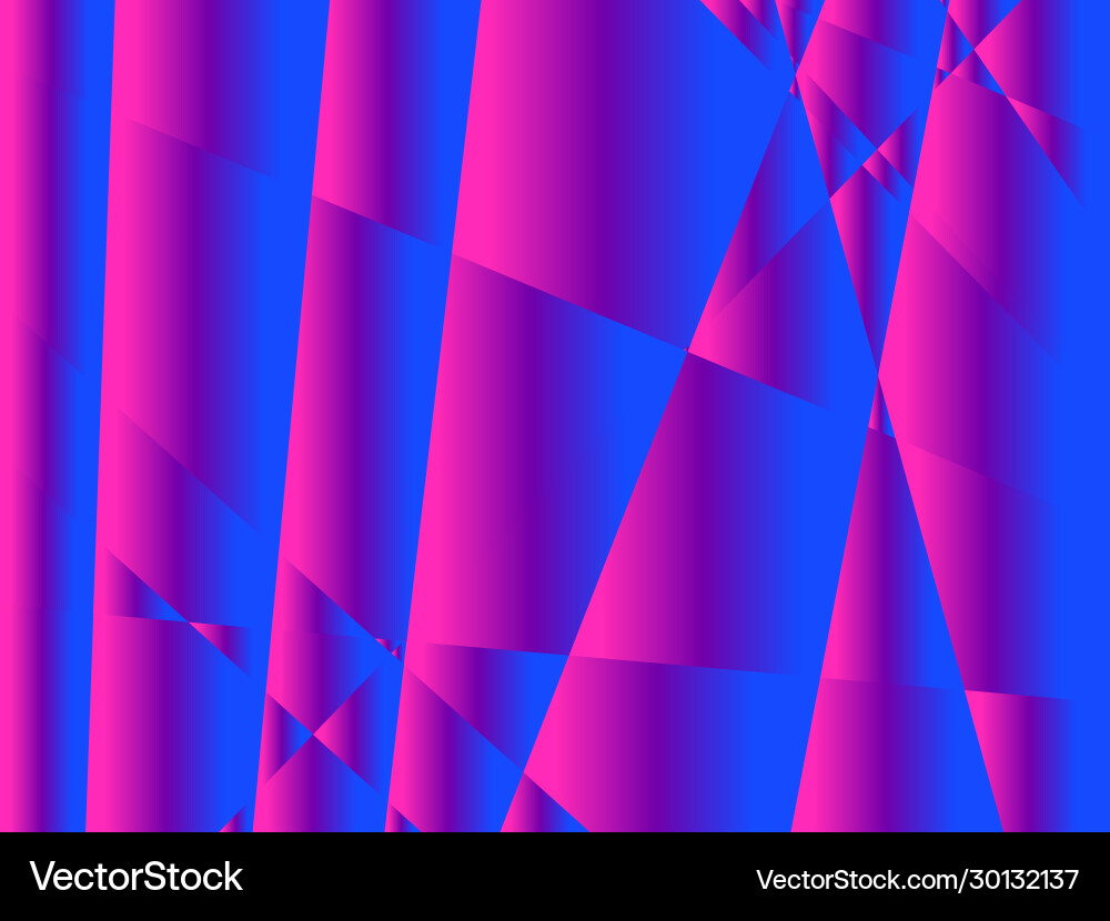Gradient polygonal background geometric abstract Vector Image
