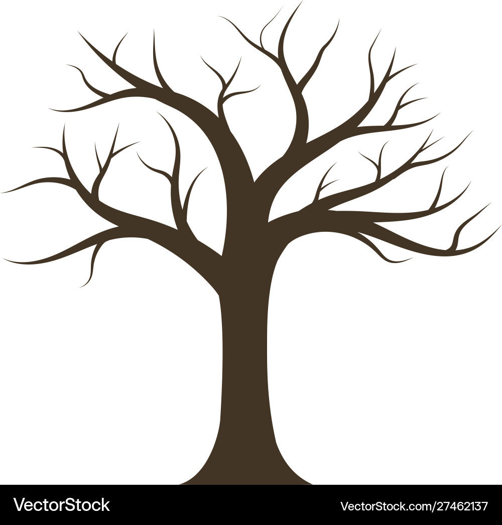 Tree icon logo template Royalty Free Vector Image