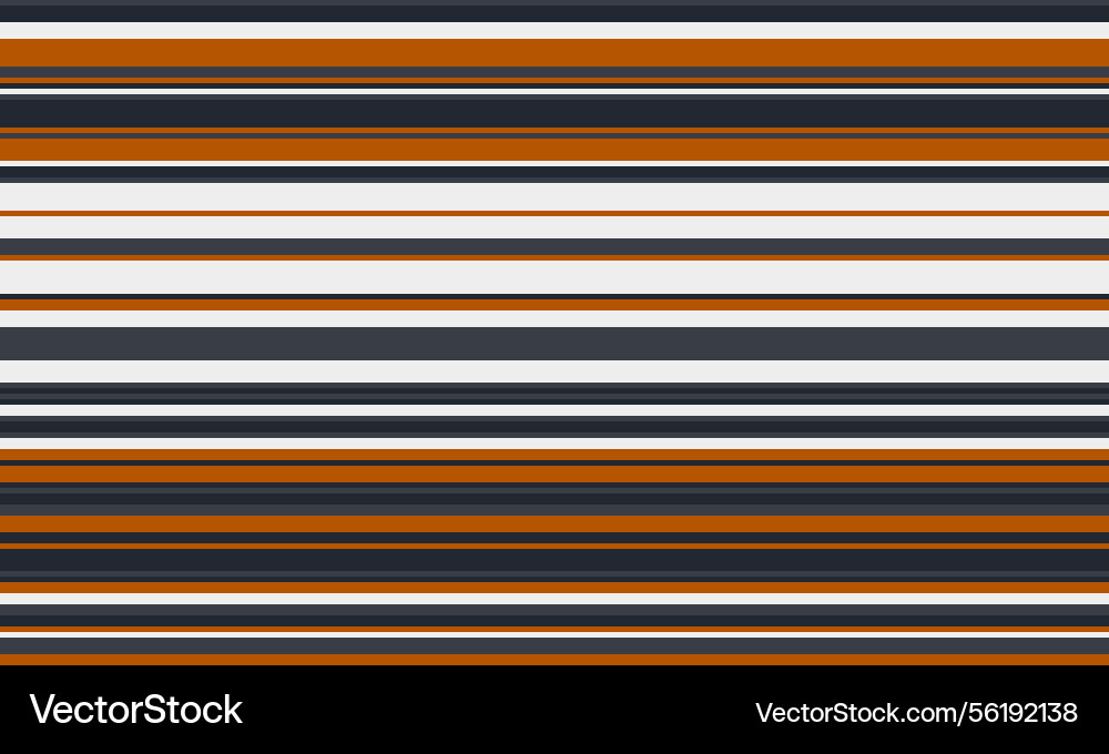 Abstract horizontal stripes in autumnal hues Vector Image