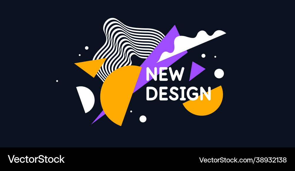 Amorphous elements with effect visual Amorphous elements with effect visual vector image