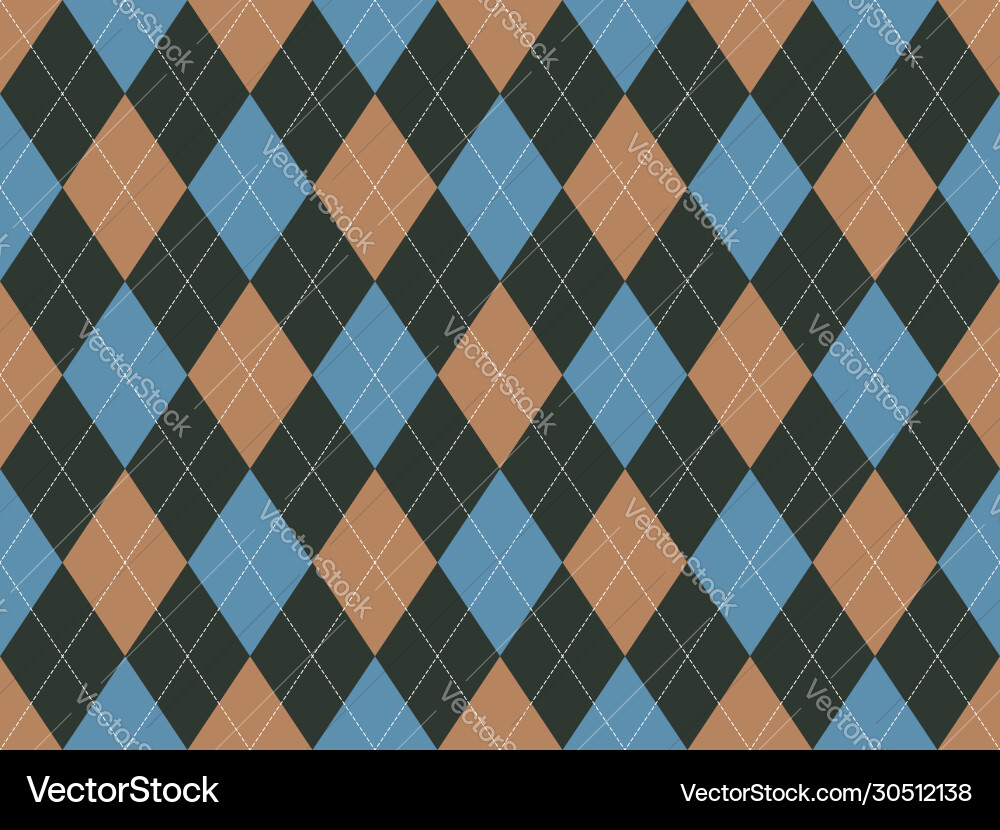 Argyle pattern seamless fabric texture background Argyle pattern seamless fabric texture background Vector Image