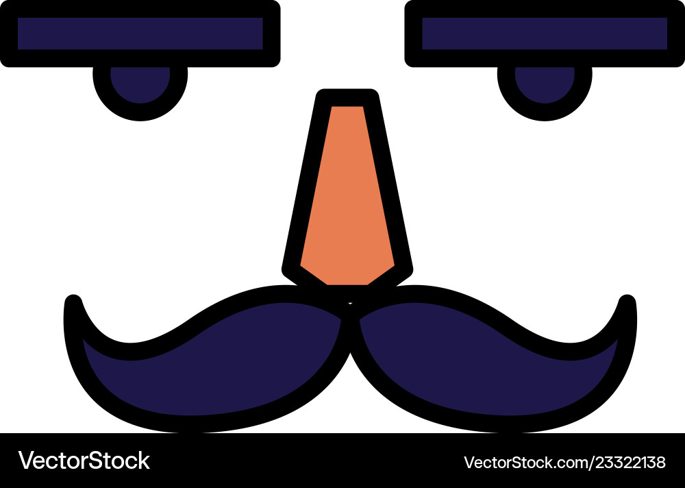 Nutcracker face design Nutcracker face design Vector Image