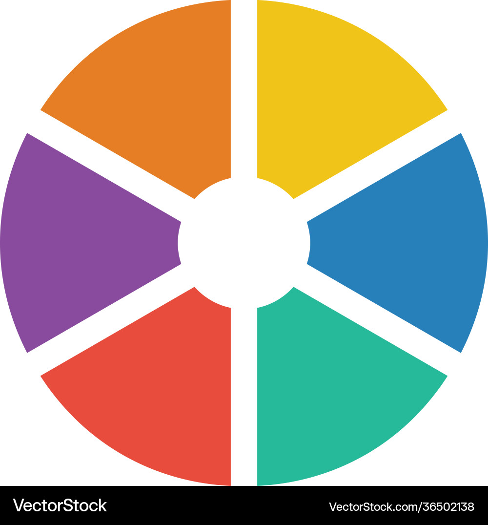 Pie chart icon graph diagram symbol for big data Pie chart icon graph diagram symbol for big data vector image