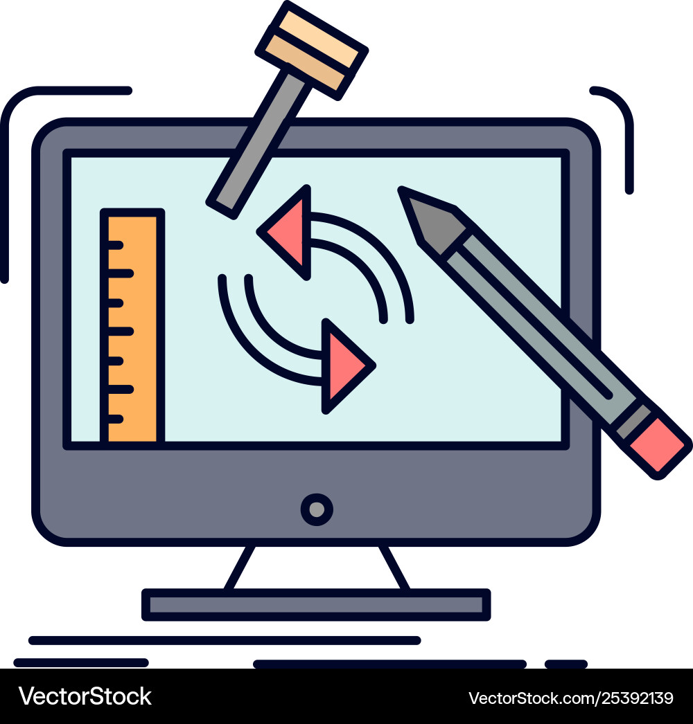 Engineering project tools workshop processing Engineering project tools workshop processing vector image