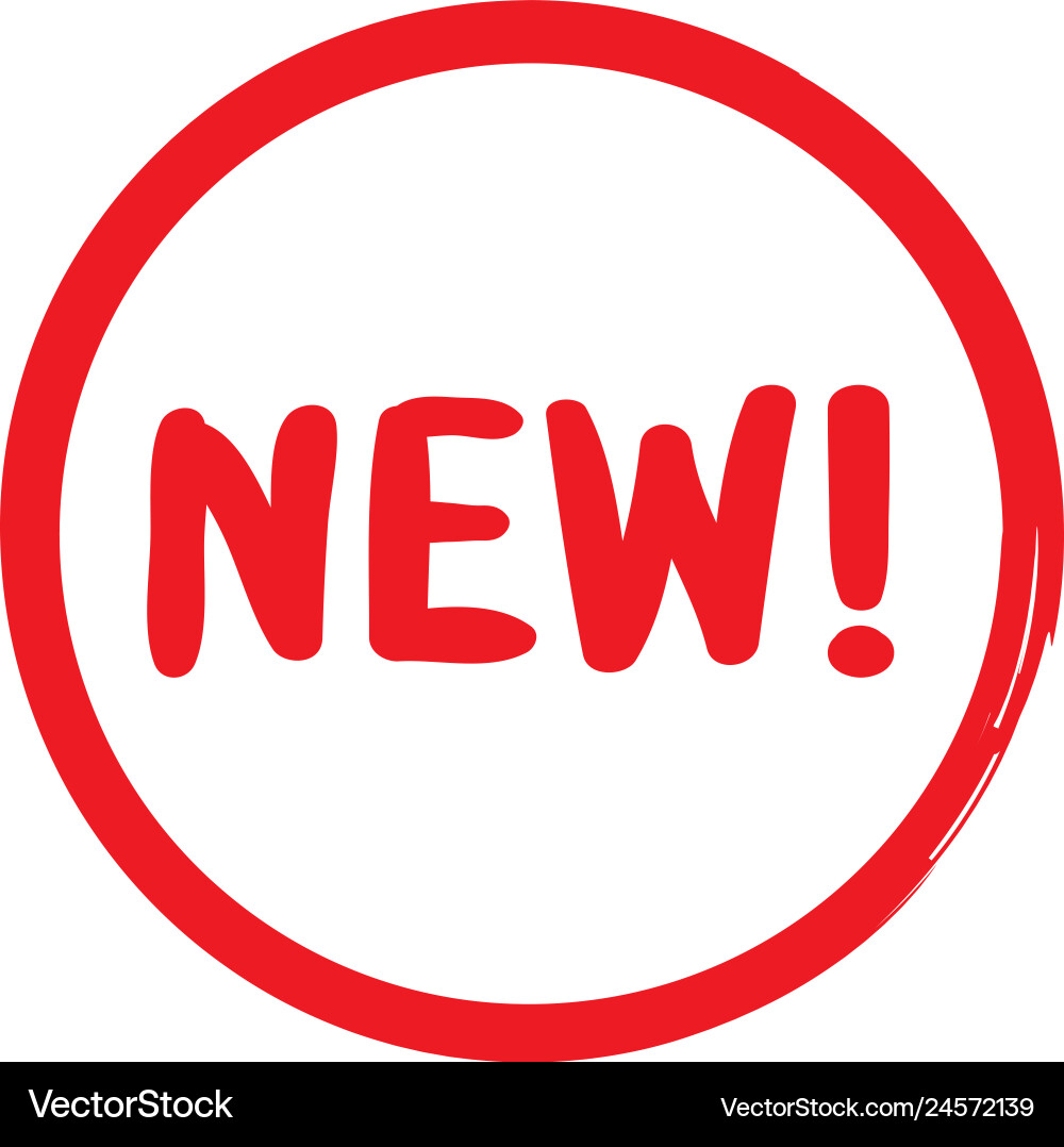 Red Circle with Message Icon Vector Image