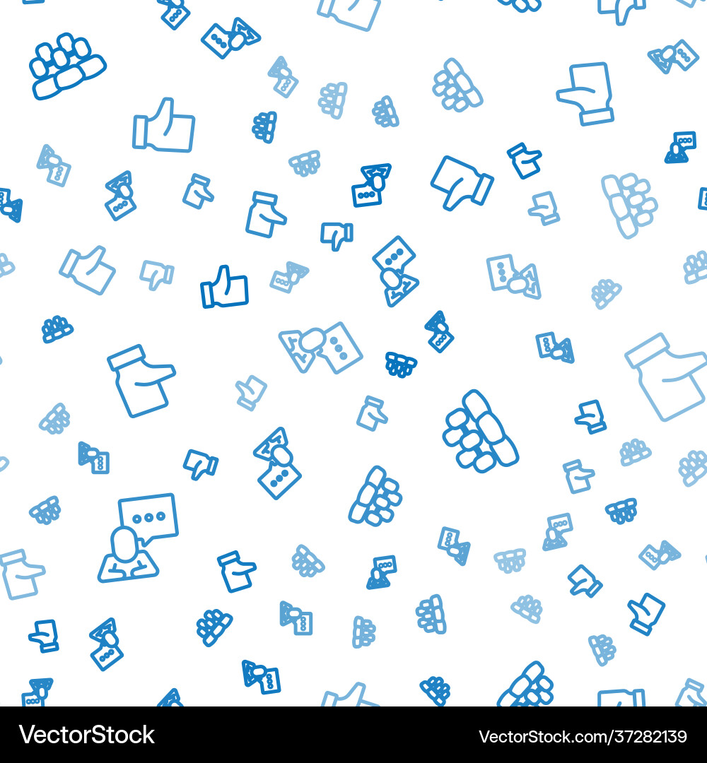Set line speech bubble chat project team base Vector Image
