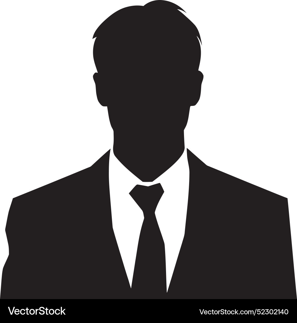 Abstract realms man black portrait studiesdynamic Vector Image