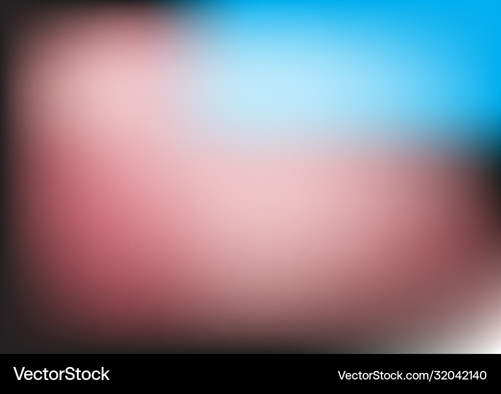 Abstract soft multi-color gradient background Vector Image