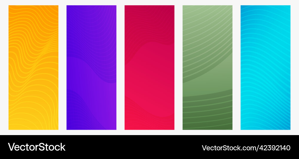 Modern colorful gradient background with wave Modern colorful gradient background with wave vector image