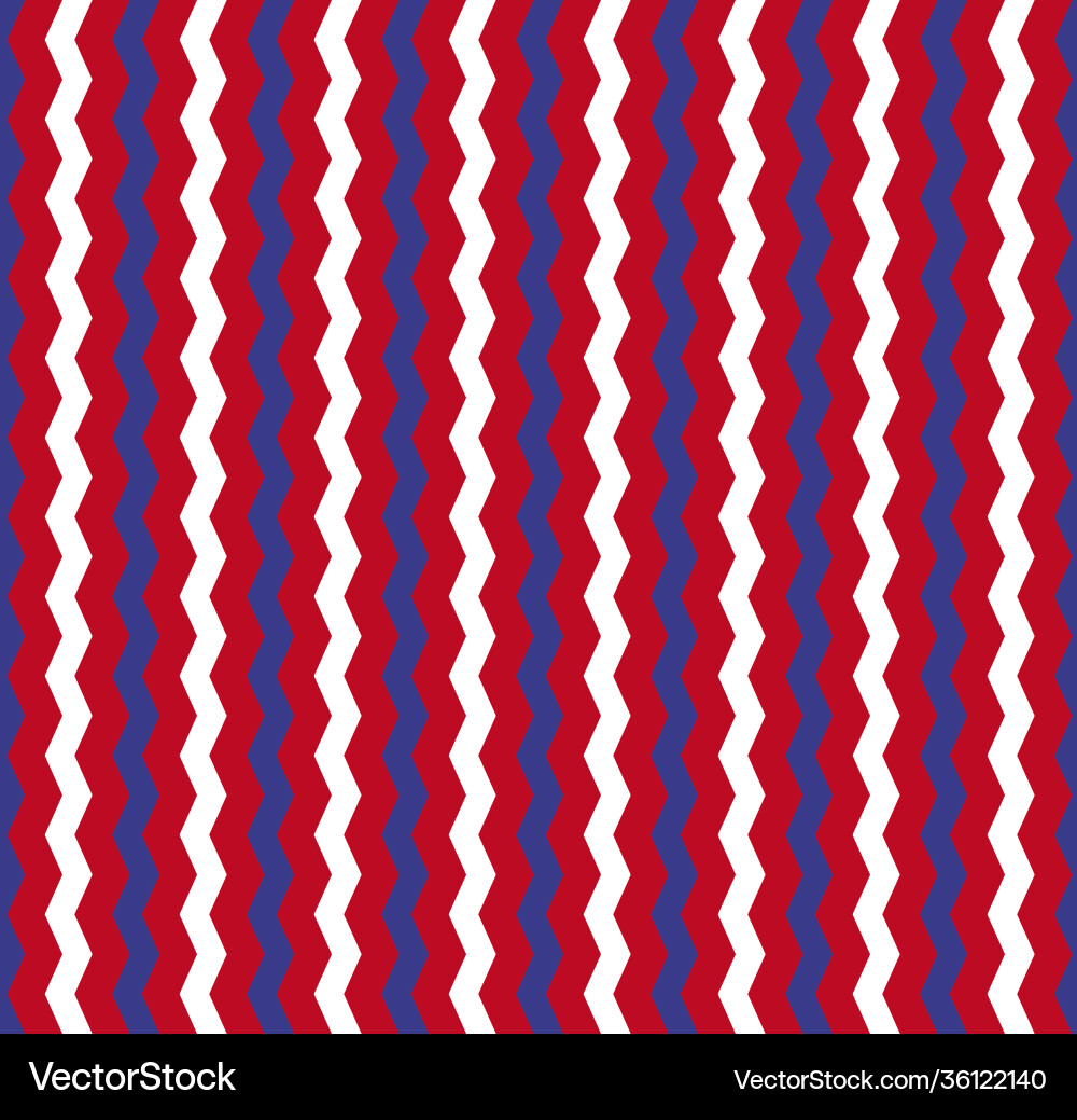 Seamless repeating simple zigzag patterns printed Seamless repeating simple zigzag patterns printed vector image